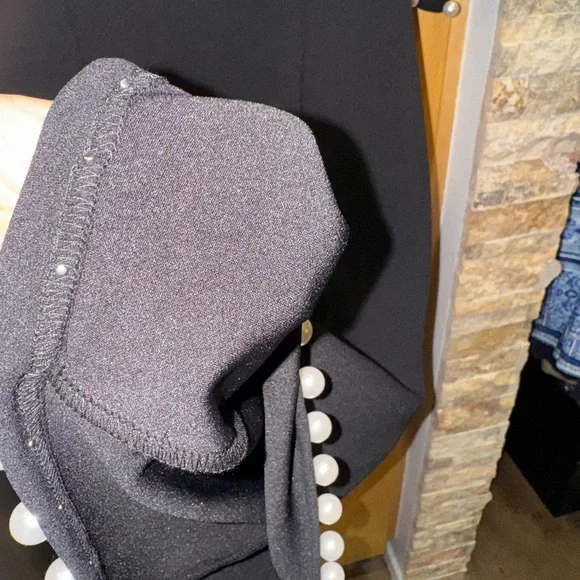 Pearl Trim Cocktail Dress - Picture 7 of 7